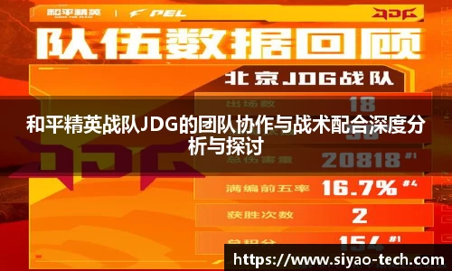 和平精英战队JDG的团队协作与战术配合深度分析与探讨
